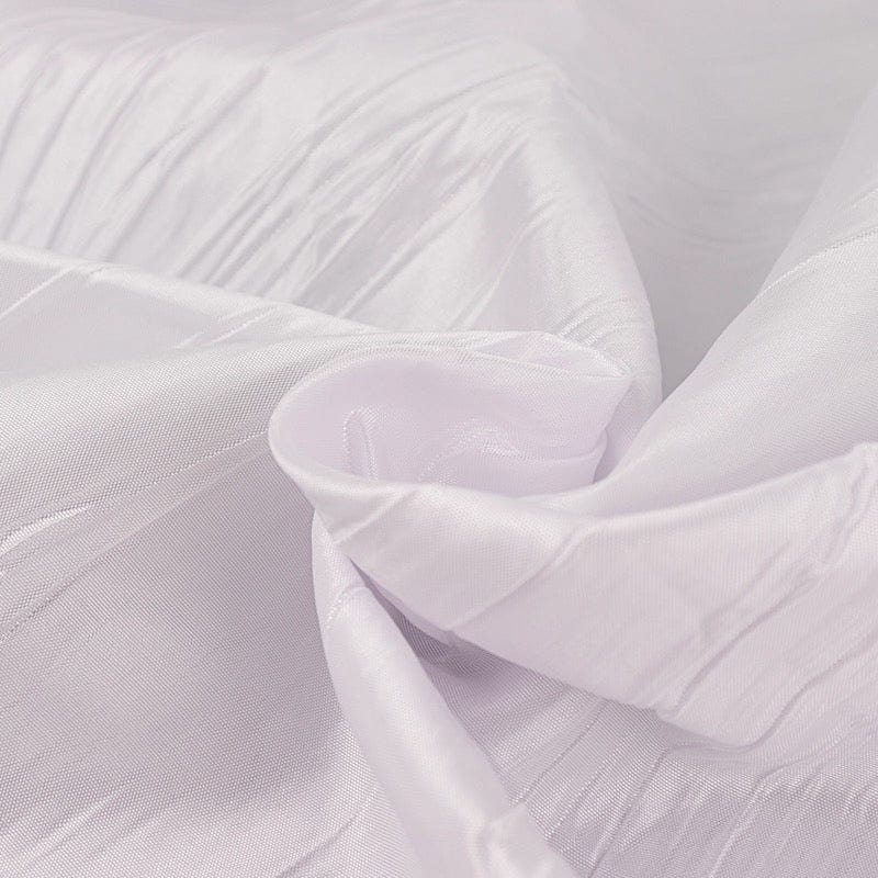 54" x 10 yards Accordion Crinkled Taffeta Fabric Bolt