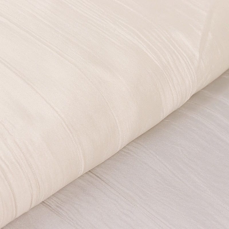 54" x 10 yards Accordion Crinkled Taffeta Fabric Bolt