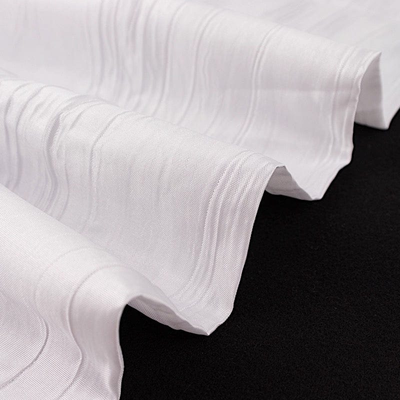 54" x 10 yards Accordion Crinkled Taffeta Fabric Bolt