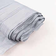 54" x 10 yards Accordion Crinkled Taffeta Fabric Bolt
