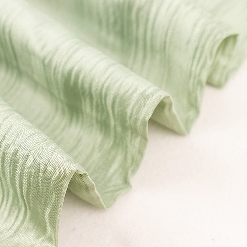 54" x 10 yards Accordion Crinkled Taffeta Fabric Bolt