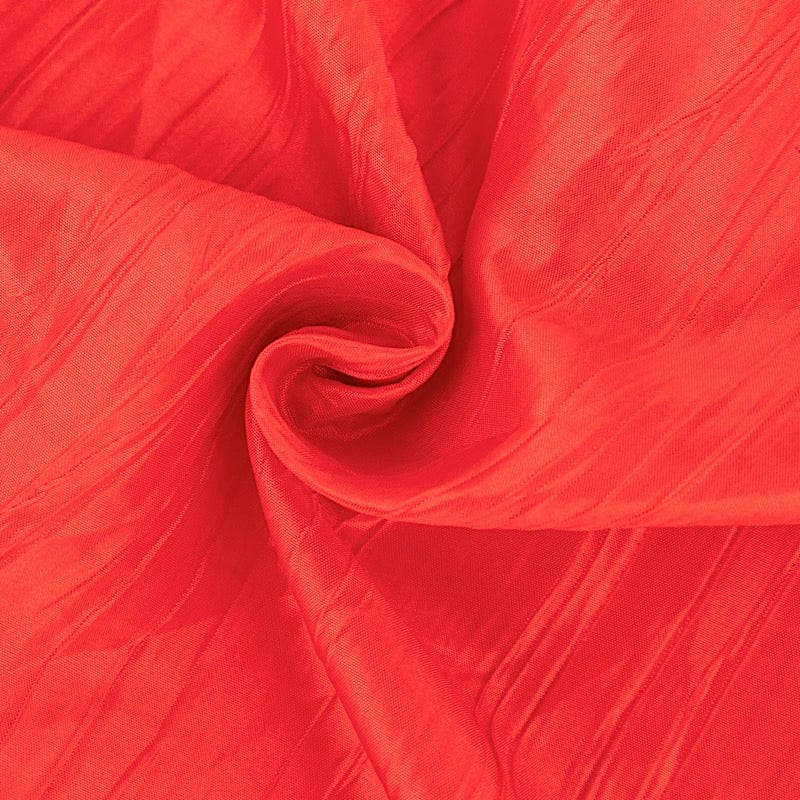 54" x 10 yards Accordion Crinkled Taffeta Fabric Bolt