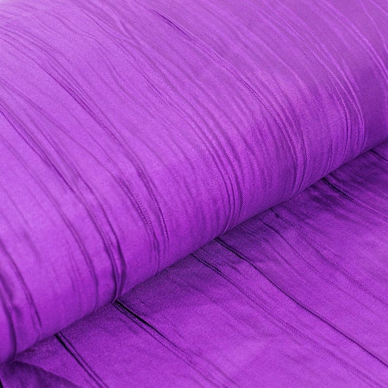 54" x 10 yards Accordion Crinkled Taffeta Fabric Bolt