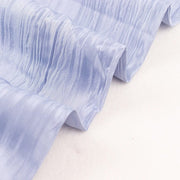 54" x 10 yards Accordion Crinkled Taffeta Fabric Bolt