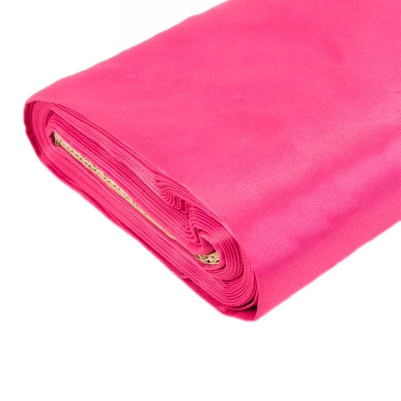 54" x 10 yards Lamour Satin Fabric Bolt FAB_LAMR_5410_FUSH
