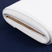54" x 10 yards Premium Polyester White Fabric Bolt