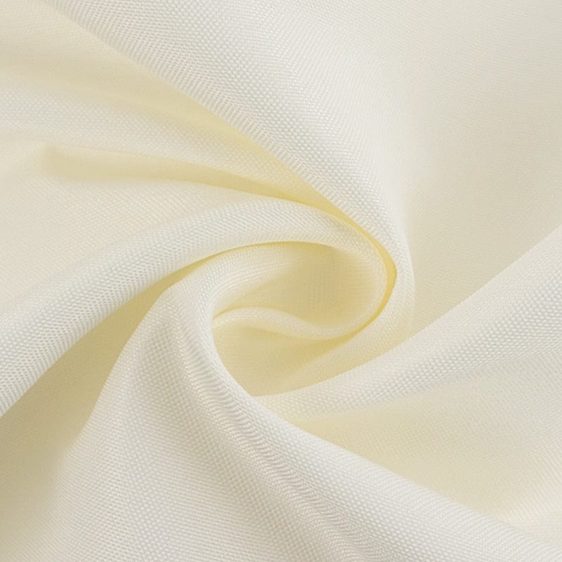 54" x 10 yards Premium Polyester White Fabric Bolt
