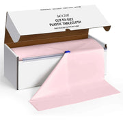 54" x 300 ft Disposable Plastic Table Cover Roll Cuts Up Box