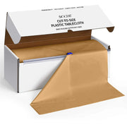 54" x 300 ft Disposable Plastic Table Cover Roll Cuts Up Box