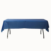 54" x 300 ft Disposable Plastic Table Cover Roll Cuts Up Box TAB_PVC_S03_300FT_NAVY