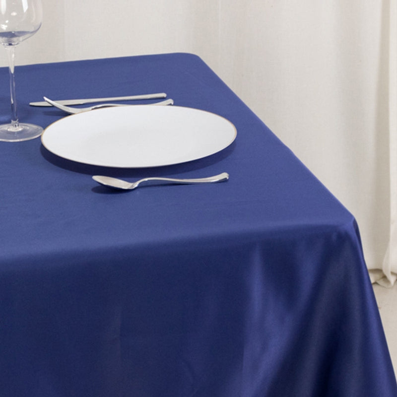 54" x 54" Lamour Satin Square Tablecloth Wedding Party Table Linens