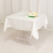 54" x 54" Lamour Satin Square Tablecloth Wedding Party Table Linens