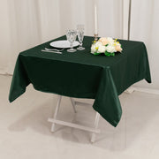 54" x 54" Lamour Satin Square Tablecloth Wedding Party Table Linens