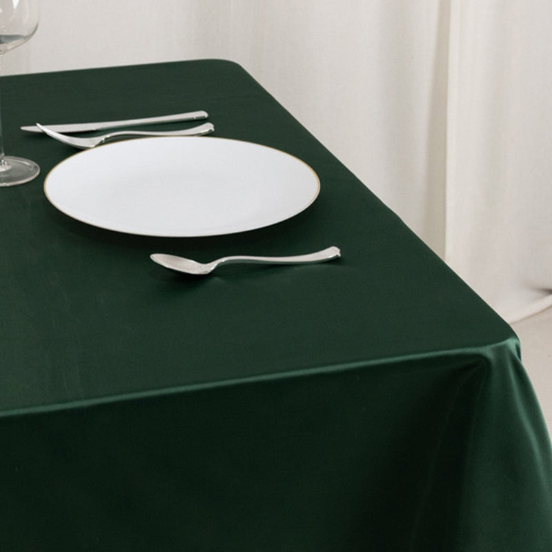 54" x 54" Lamour Satin Square Tablecloth Wedding Party Table Linens