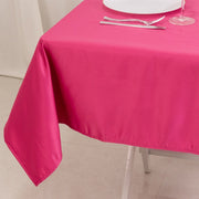 54" x 54" Lamour Satin Square Tablecloth Wedding Party Table Linens