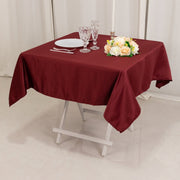 54" x 54" Lamour Satin Square Tablecloth Wedding Party Table Linens
