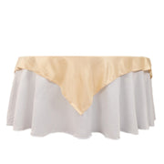 54" x 54" Lamour Satin Square Tablecloth Wedding Party Table Linens TAB_LAMR_5454_081