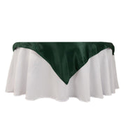54" x 54" Lamour Satin Square Tablecloth Wedding Party Table Linens TAB_LAMR_5454_HUNT