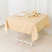 54" x 54" Scuba Polyester Square Tablecloth Wedding Table Linens