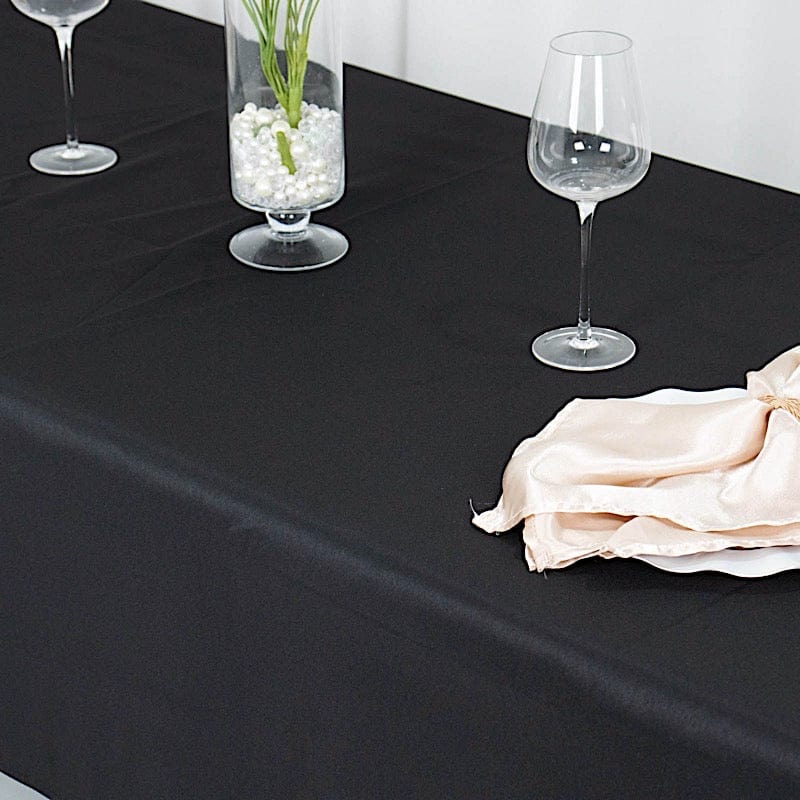 54" x 96" Premium Polyester Rectangular Tablecloth