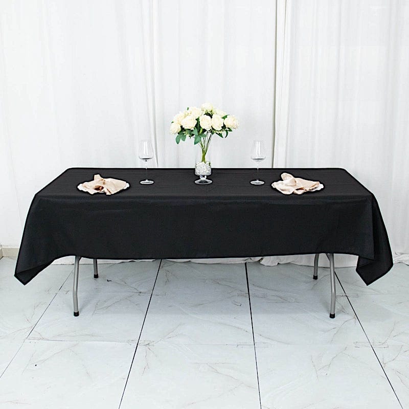 54" x 96" Premium Polyester Rectangular Tablecloth