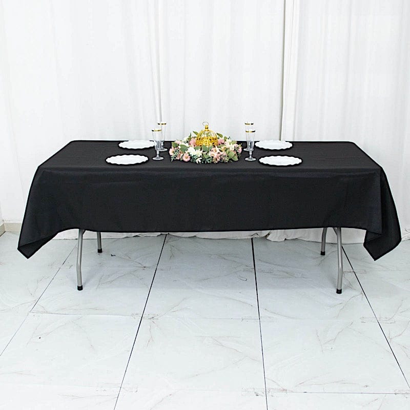 54" x 96" Premium Polyester Rectangular Tablecloth