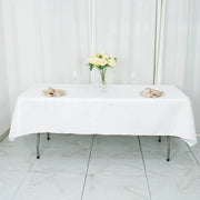 54" x 96" Premium Polyester Rectangular Tablecloth
