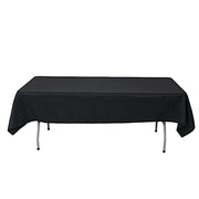 54" x 96" Premium Polyester Rectangular Tablecloth TAB_5496_BLK_PRM