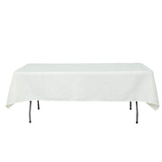 54" x 96" Premium Polyester Rectangular Tablecloth TAB_5496_IVR_PRM