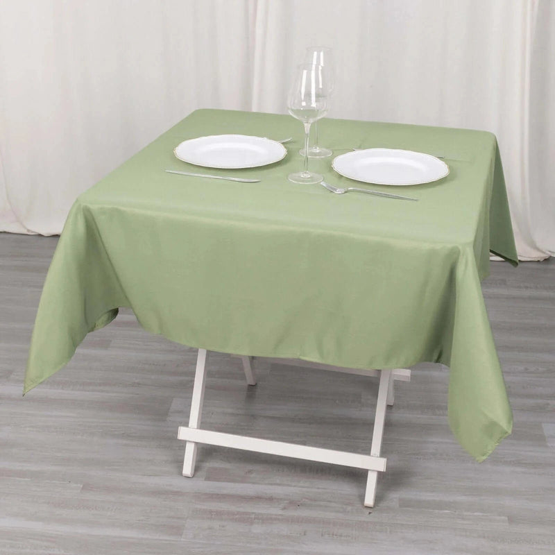 54"x54" Premium Square Polyester Tablecloth