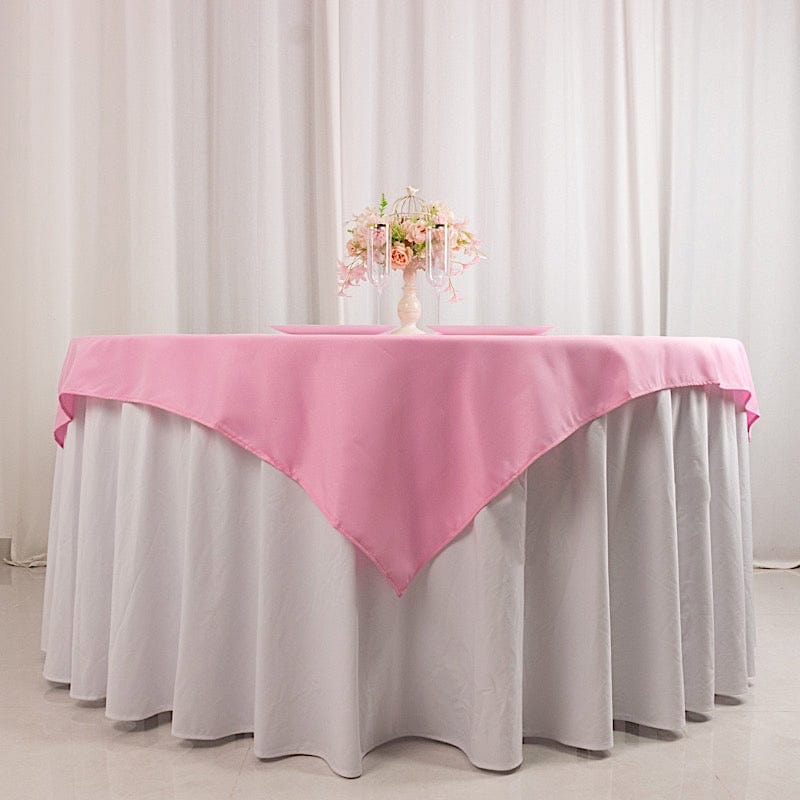 54"x54" Premium Square Polyester Tablecloth