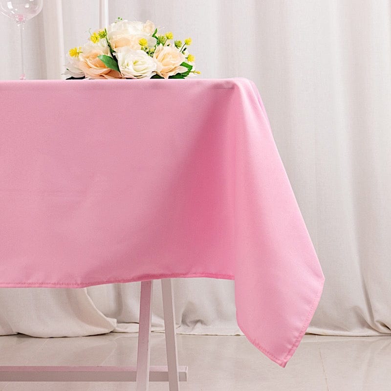 54"x54" Premium Square Polyester Tablecloth