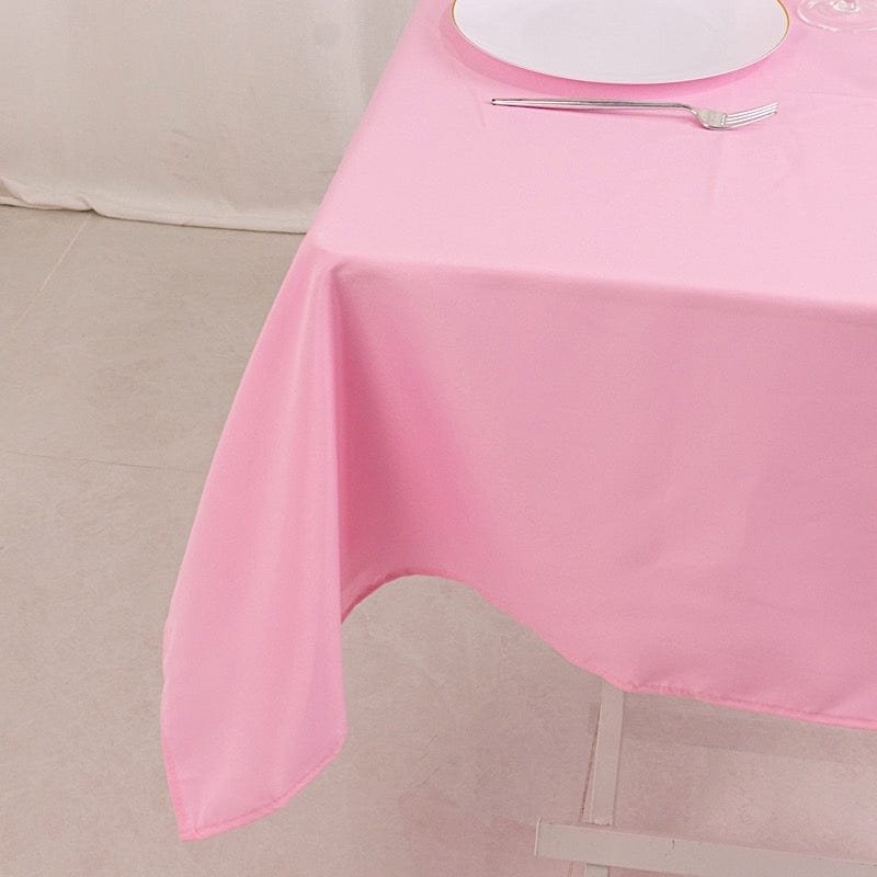 54"x54" Premium Square Polyester Tablecloth
