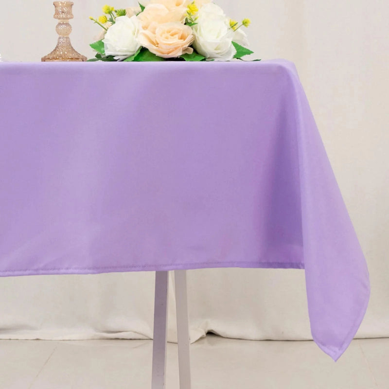 54"x54" Premium Square Polyester Tablecloth