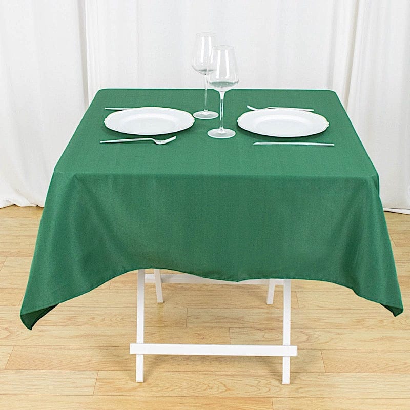 54"x54" Premium Square Polyester Tablecloth