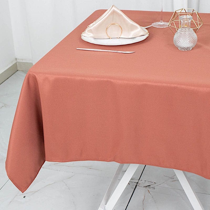 54"x54" Premium Square Polyester Tablecloth