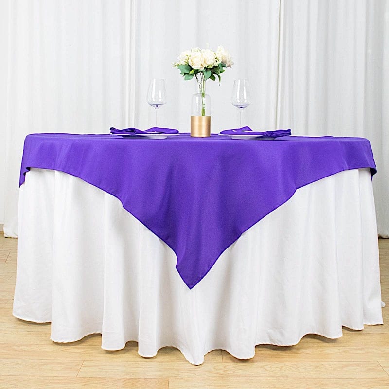 54"x54" Premium Square Polyester Tablecloth