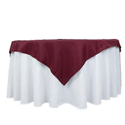 54"x54" Premium Square Polyester Tablecloth