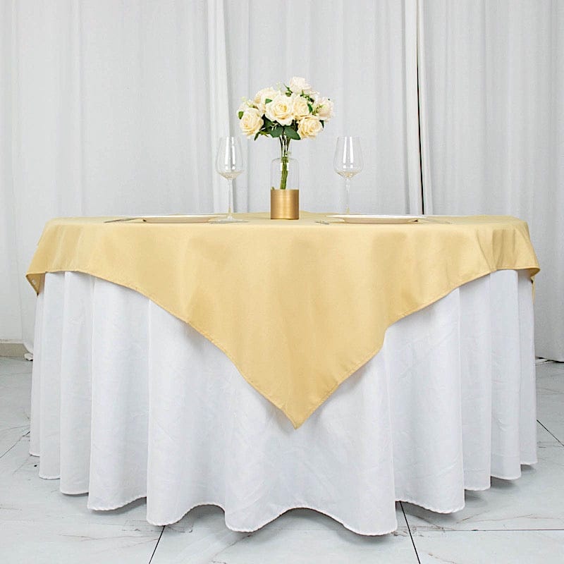 54"x54" Premium Square Polyester Tablecloth