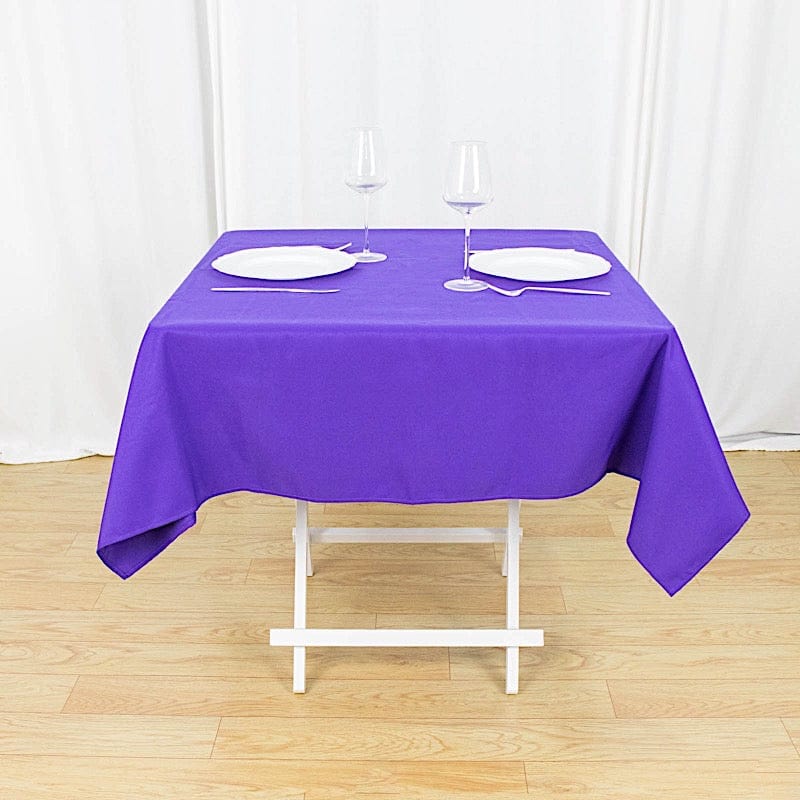 54"x54" Premium Square Polyester Tablecloth