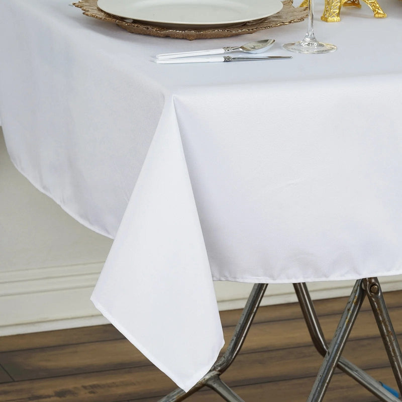 54"x54" Premium Square Polyester Tablecloth