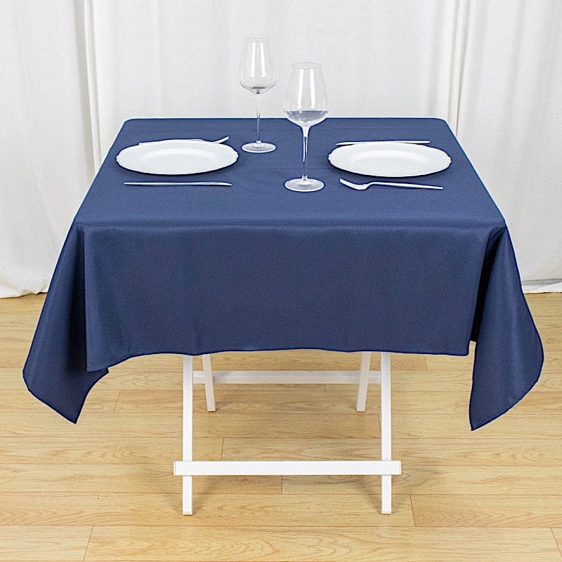 54"x54" Premium Square Polyester Tablecloth