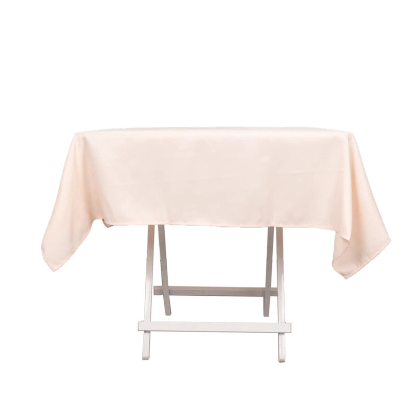 54"x54" Premium Square Polyester Tablecloth