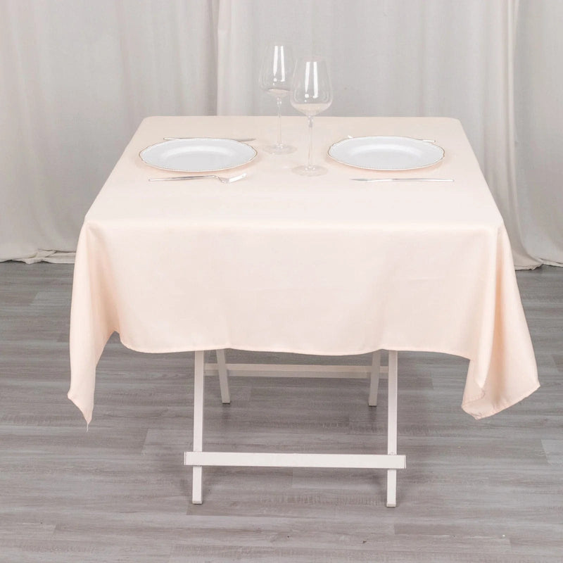 54"x54" Premium Square Polyester Tablecloth