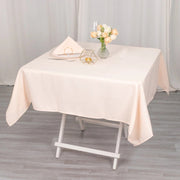 54"x54" Premium Square Polyester Tablecloth