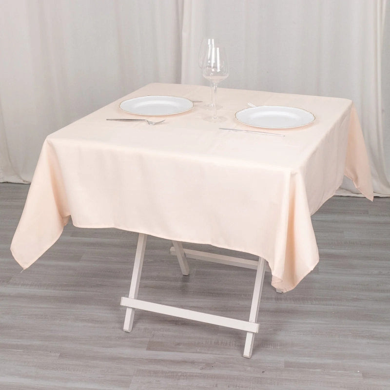 54"x54" Premium Square Polyester Tablecloth