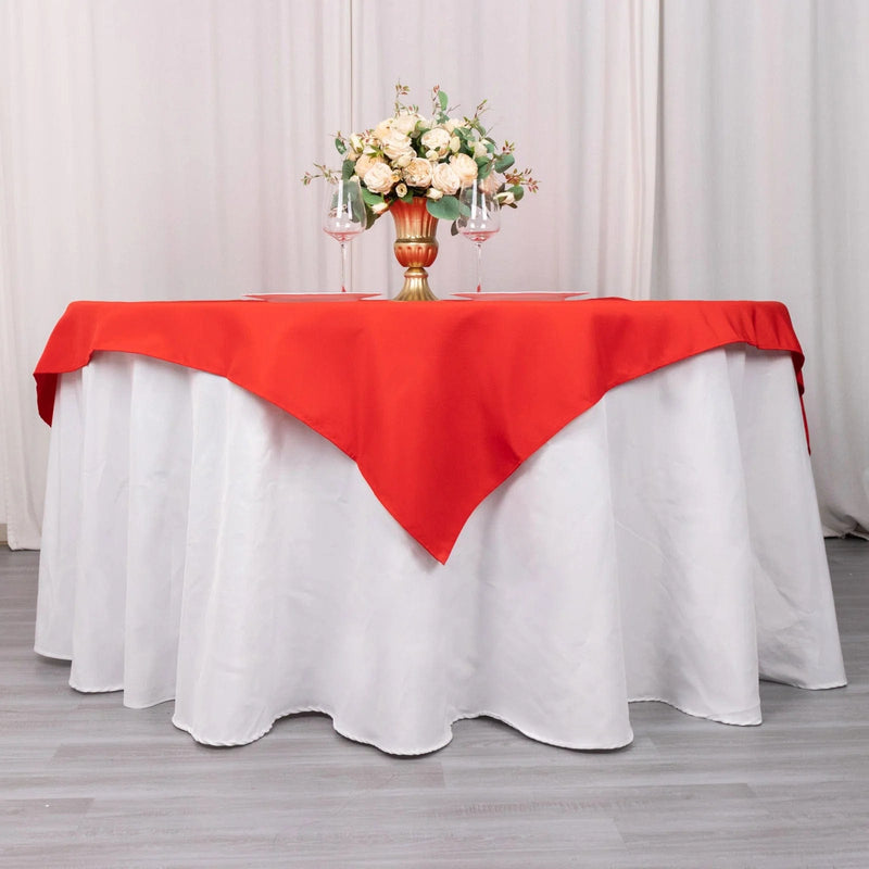 54"x54" Premium Square Polyester Tablecloth
