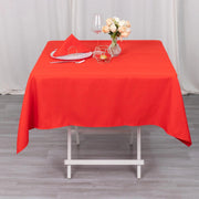 54"x54" Premium Square Polyester Tablecloth