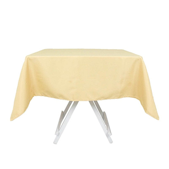 54"x54" Premium Square Polyester Tablecloth TAB_5454_CHMP_PRM