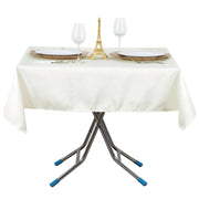 54"x54" Premium Square Polyester Tablecloth TAB_5454_IVR_PRM